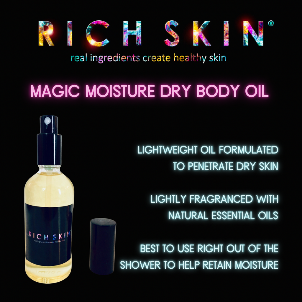 *Magic Moisture Dry Oil Body Spray*